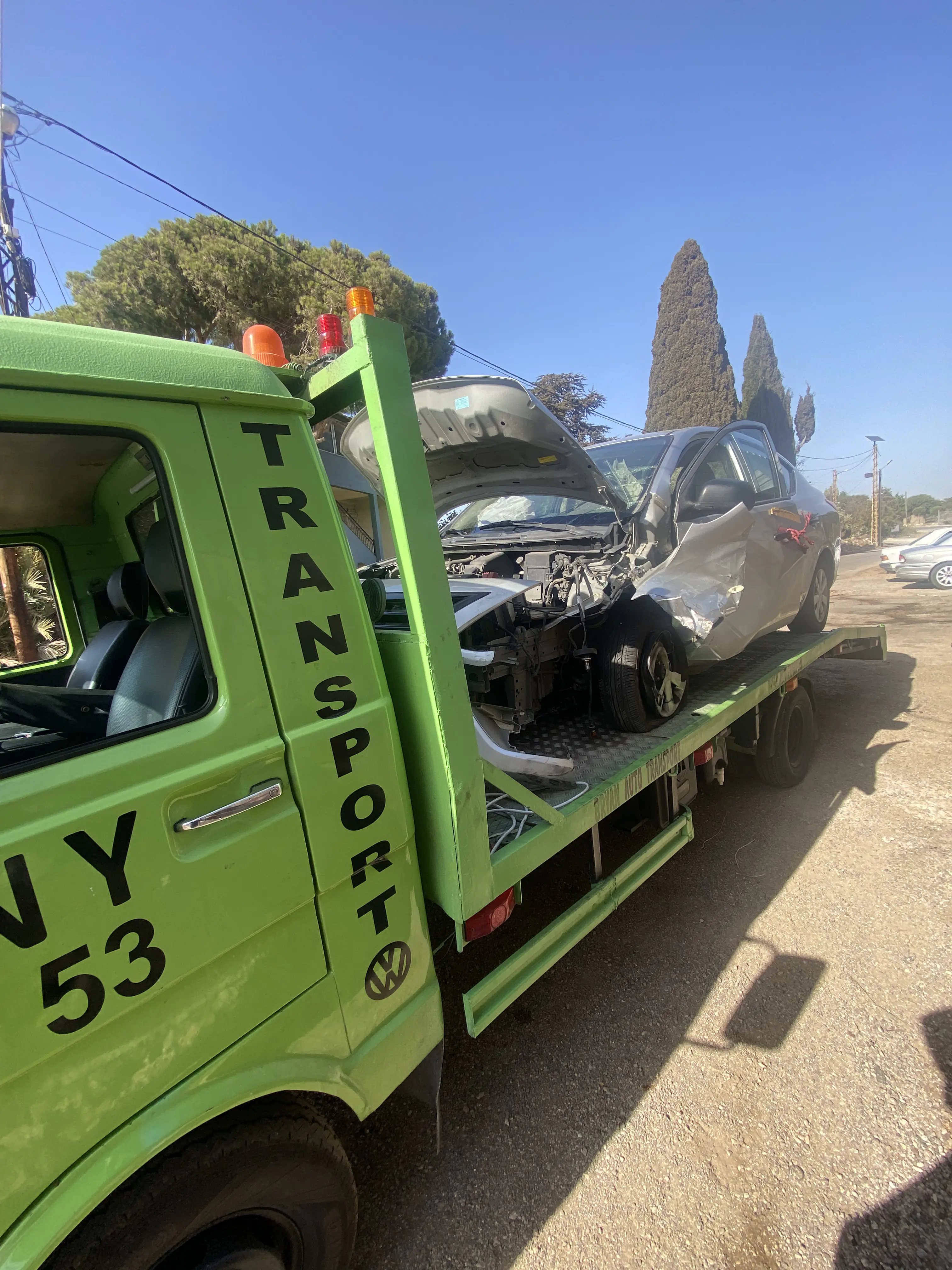 Day accident rescue.