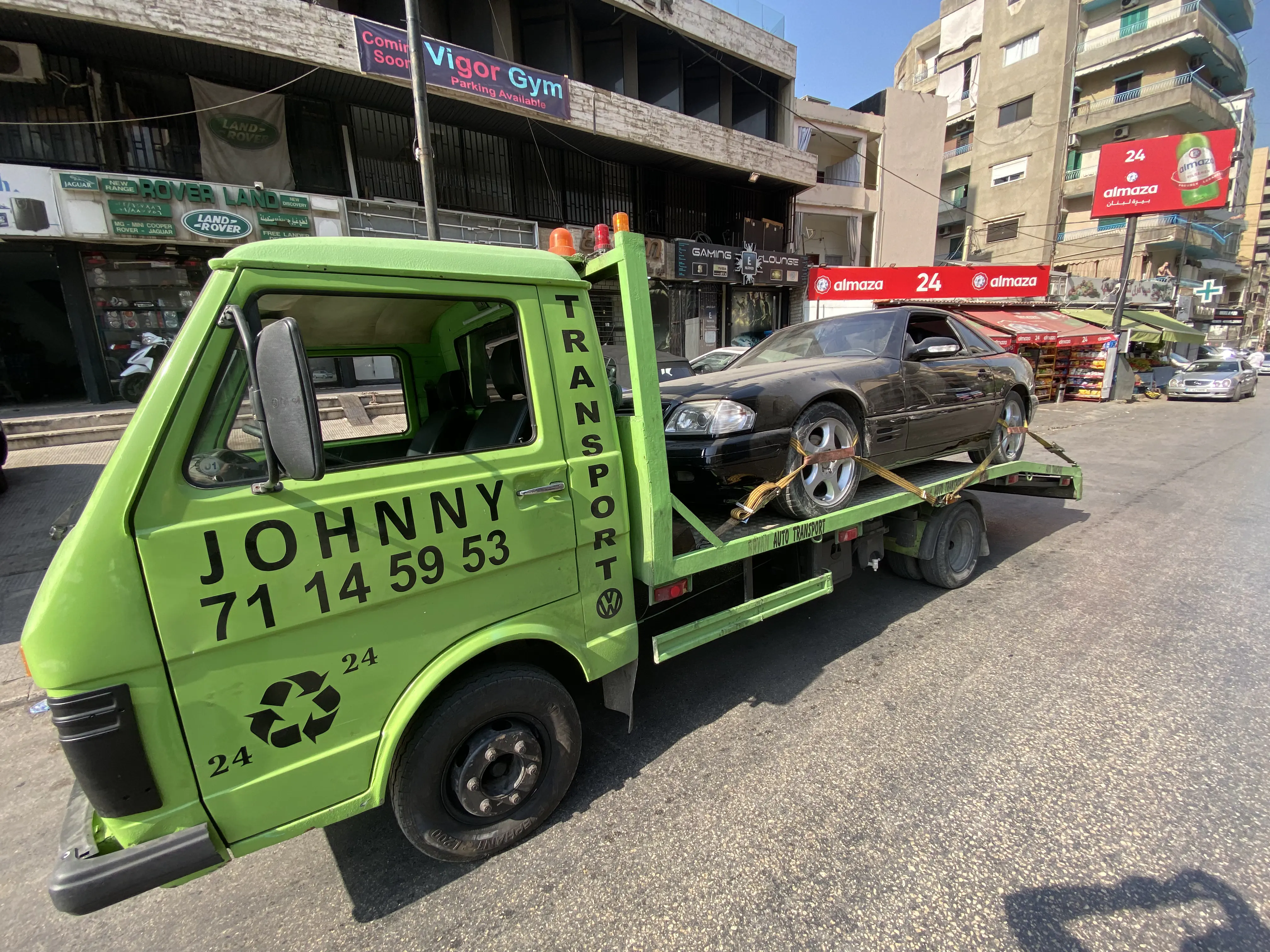 A classic on the flatbed